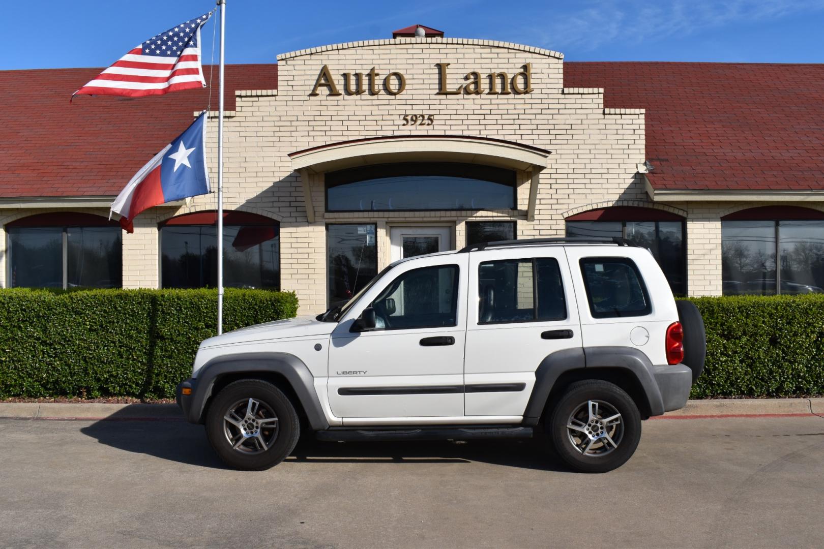 2004 White /Tan Jeep Liberty (1J4GL48K34W) , located at 5925 E. BELKNAP ST., HALTOM CITY, TX, 76117, (817) 834-4222, 32.803799, -97.259003 - Buying a 2004 Jeep Liberty can offer several benefits, depending on your needs and preferences: Off-road Capability: The Jeep Liberty is known for its off-road prowess, with features such as available four-wheel drive and a rugged design that can handle various terrains. If you enjoy outdoor activi - Photo#0